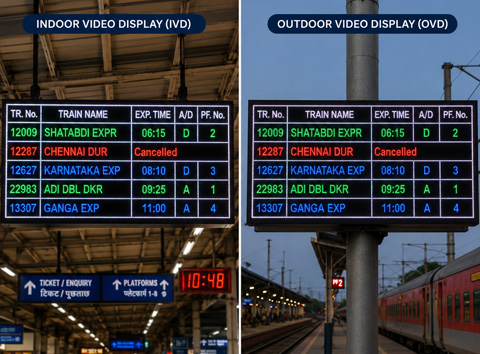 Railway LED Display Solutions