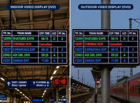 Topgrip Railway LED Display Solutions